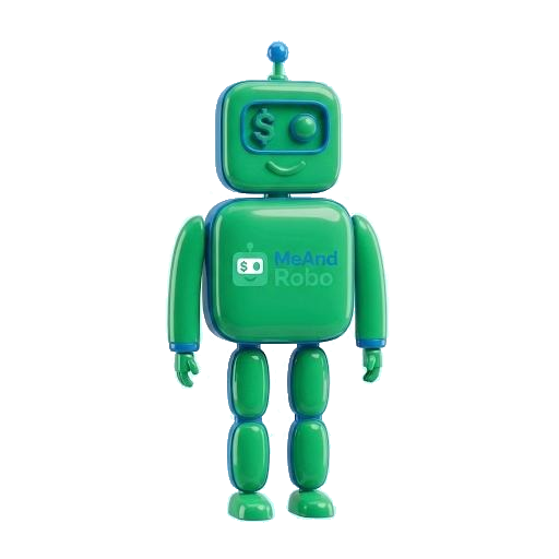 MeandRobo robot mascot